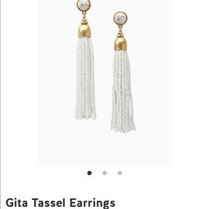 Stella & Dot Gita tassel earrings